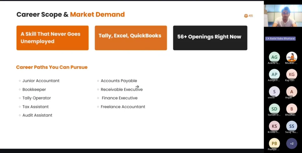 Basic Accounting Free Workshop 3 Accounting workshop career scope and market demand