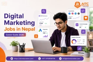 Digital marketing jobs in Nepal in 2026.
