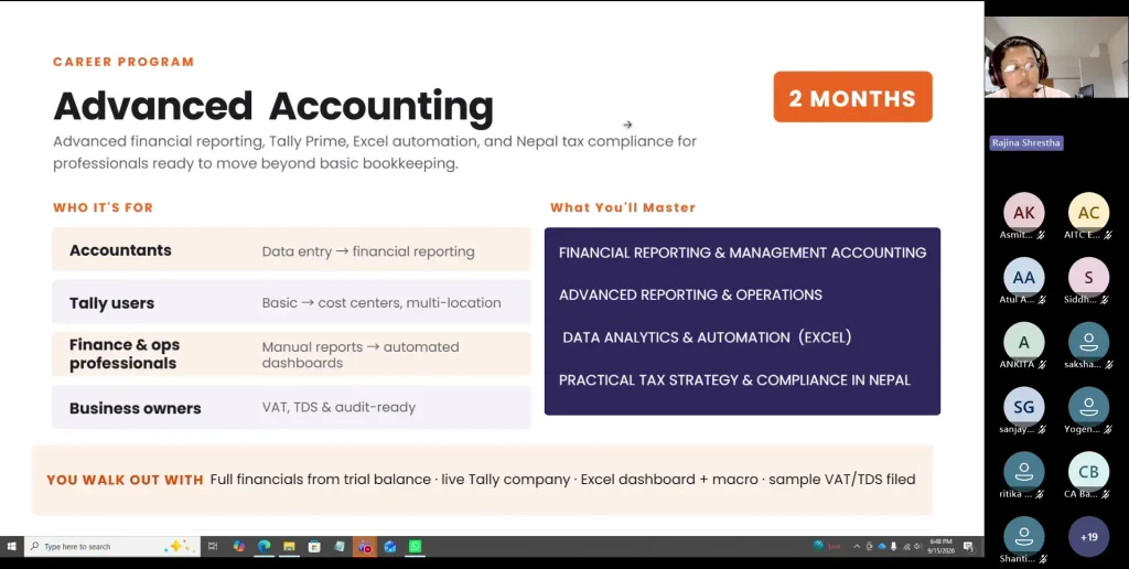 Practical Excel Workshop for Accounting Professionals 6