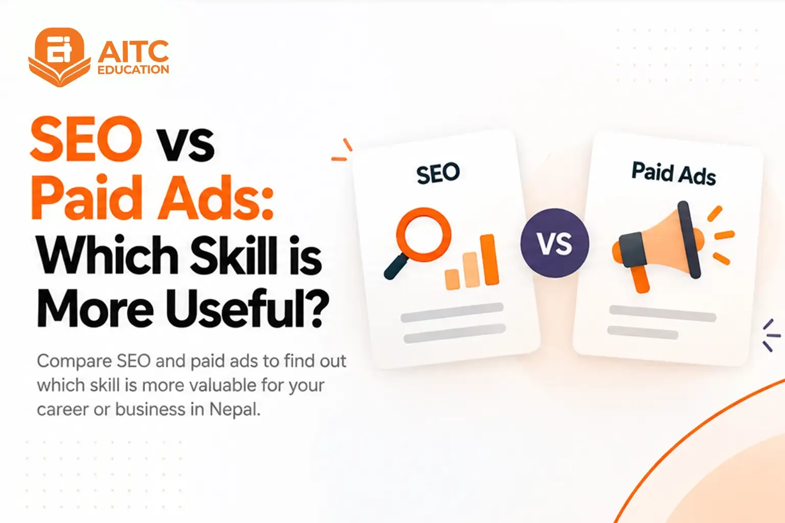 SEO VS paid ads: guide for beginners.