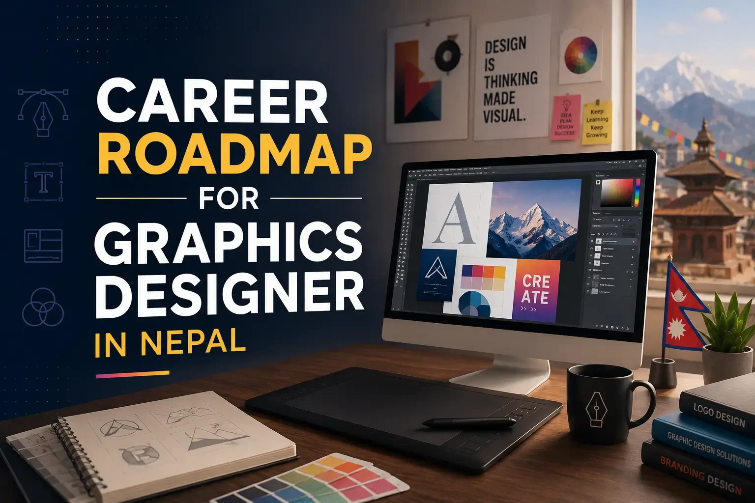 career roadmap for graphics designer in nepal